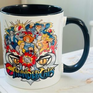 Thundercats White and Black Mug